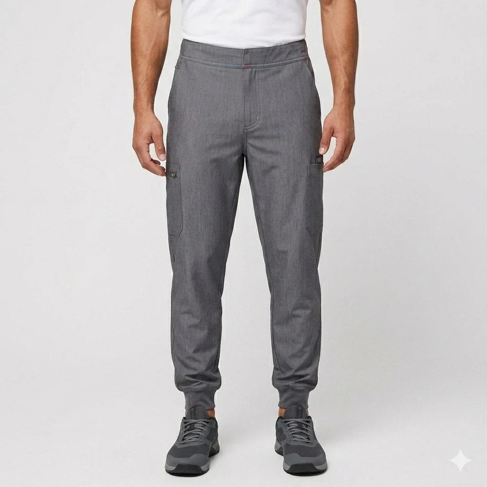 FIGS Technical Collection Men's Tansen Jogger Scrub Pants Charcoal XL‎ EUC